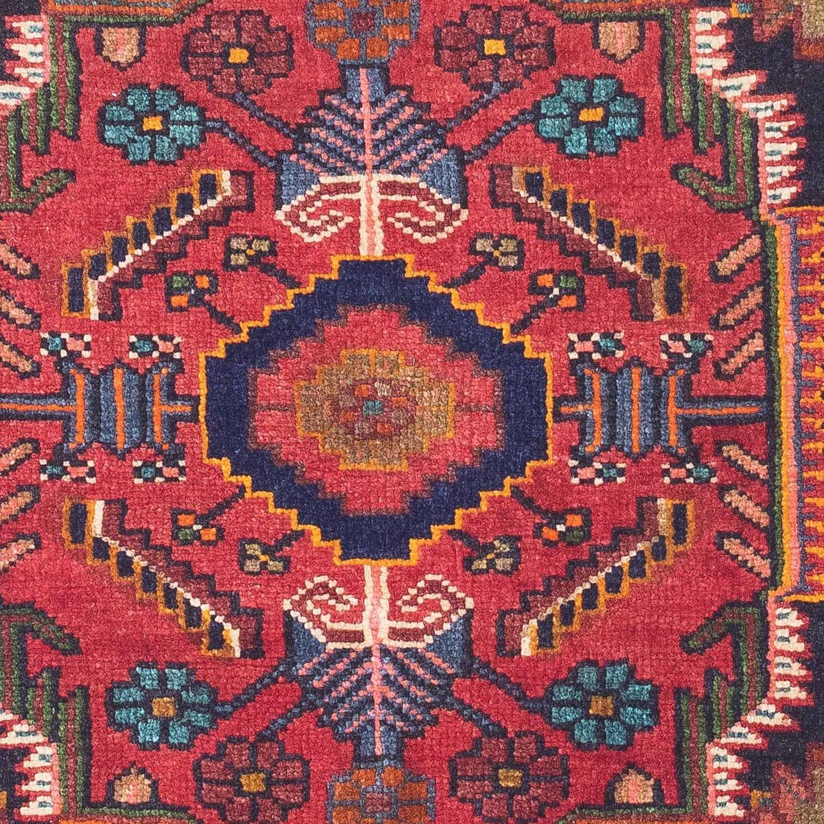 Perserteppich - Nomadic 127 x 86 cm - rot