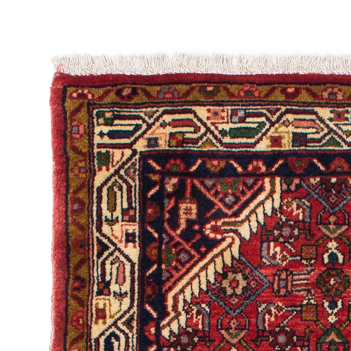 Perserteppich - Nomadic 200 x 78 cm - dunkelrot