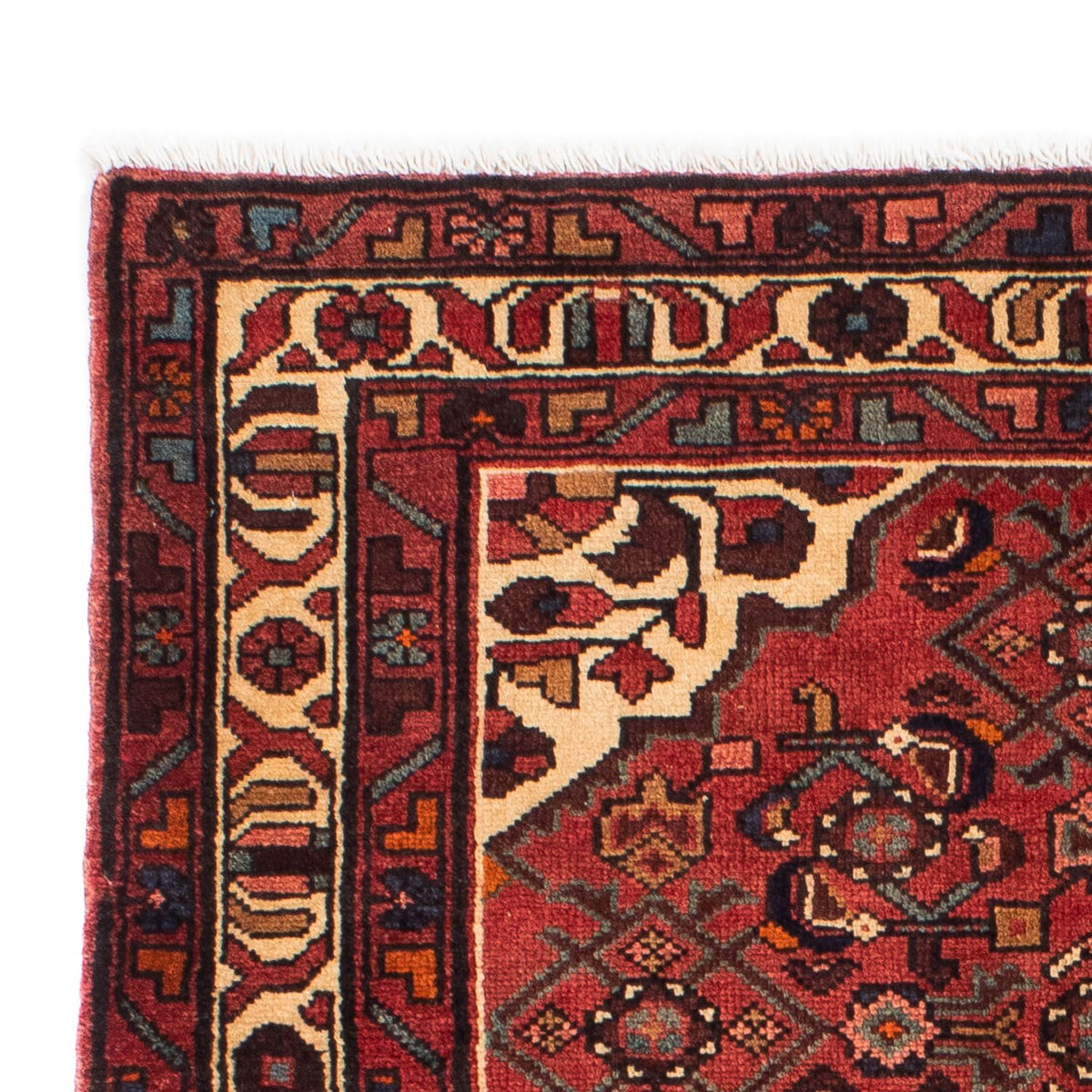 Perserteppich - Nomadic 162 x 110 cm - dunkelrot