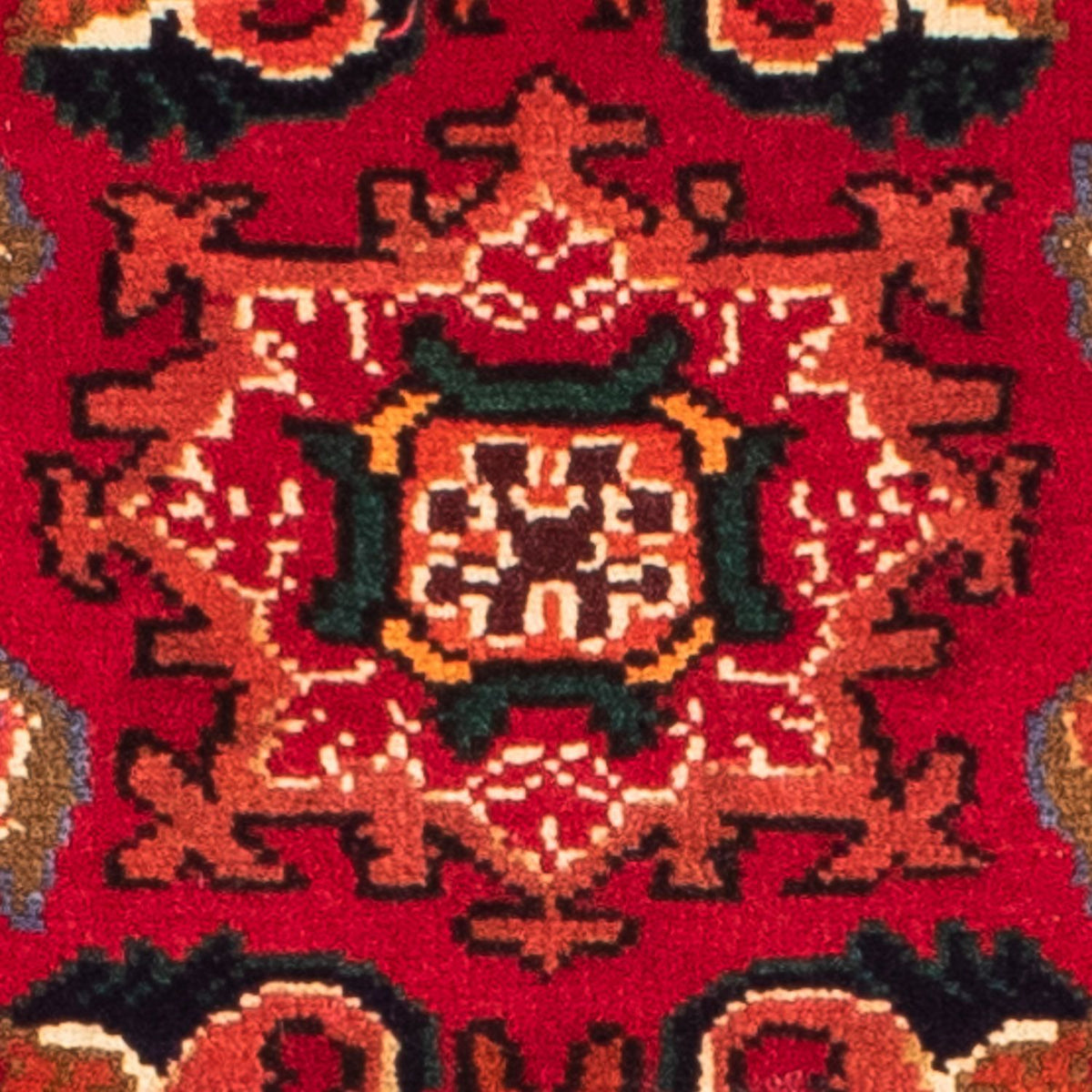 Perserteppich - Nomadic 160 x 112 cm - dunkelrot