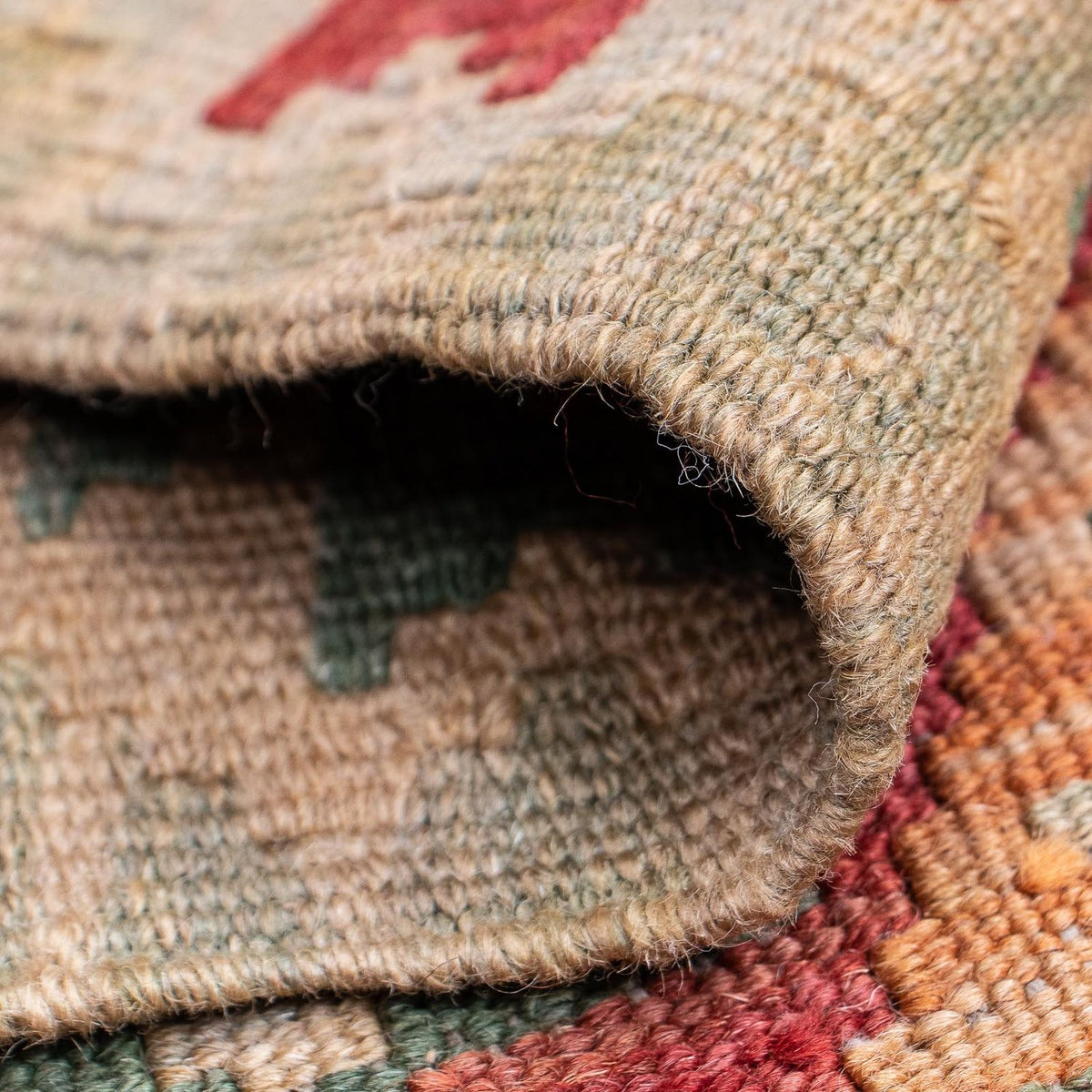 Kelim Teppich - Splash 194 x 63 cm - mehrfarbig