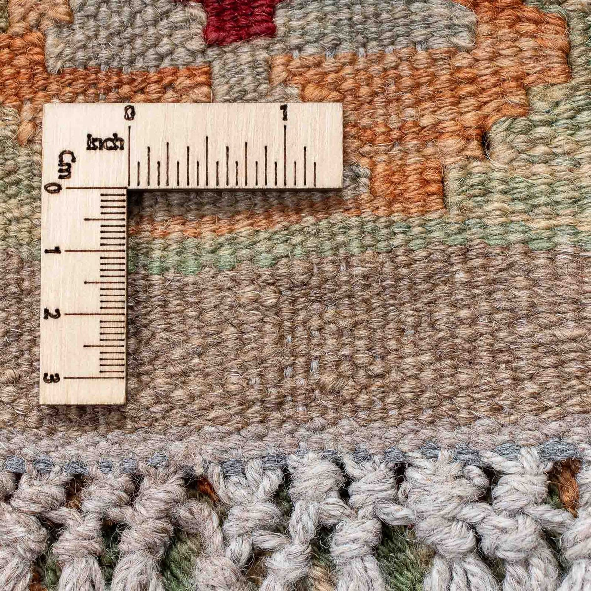 Kelim Teppich - Splash 194 x 63 cm - mehrfarbig