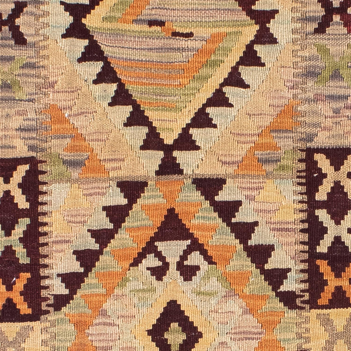 Kelim Teppich - Oriental 200 x 69 cm - beige