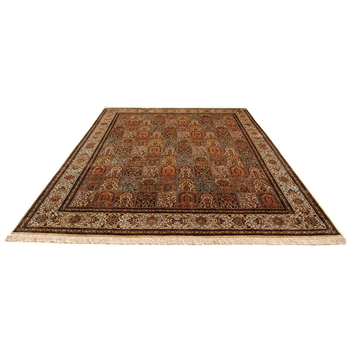 Seidenteppich - Kaschmir Seide 332 x 248 cm Wohnzimmer Teppich