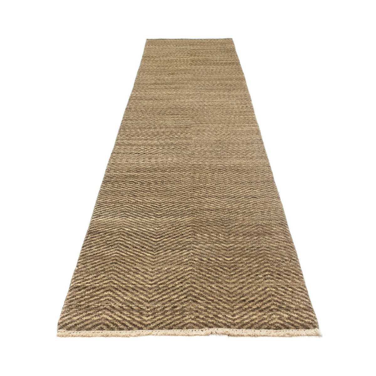 Gabbeh Teppich - Indus 370 x 77 cm - beige