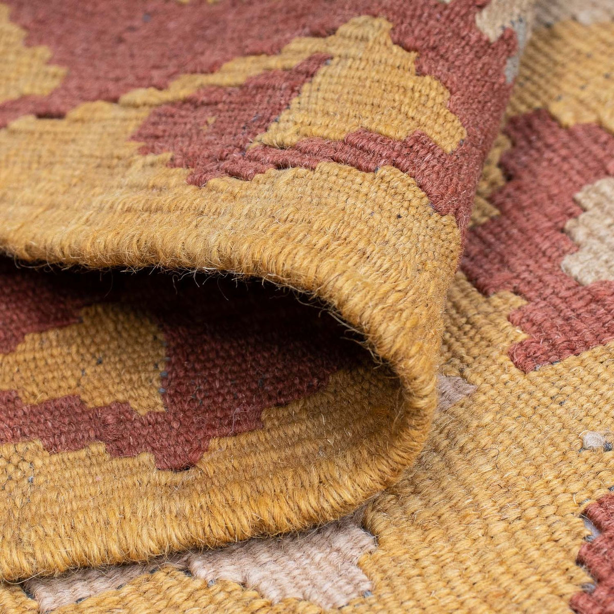 Kelim Teppich - Splash 210 x 64 cm - mehrfarbig