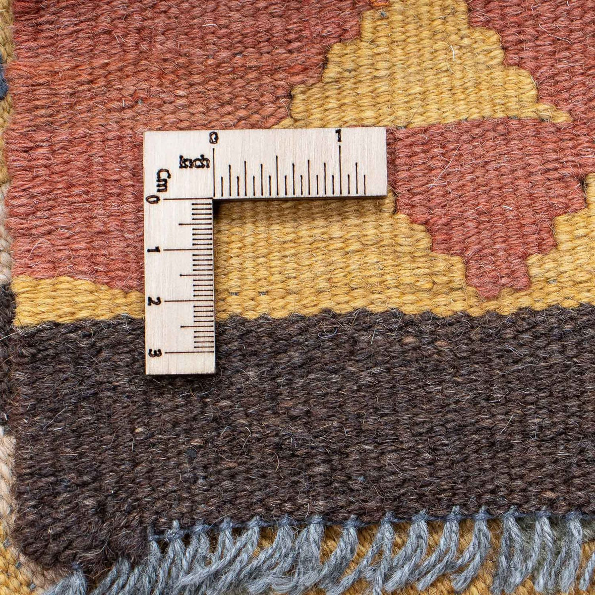 Kelim Teppich - Splash 210 x 64 cm - mehrfarbig