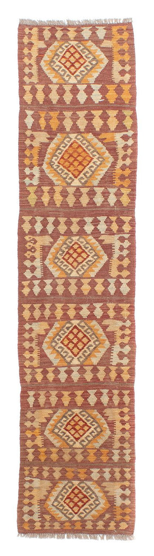 Kelim Teppich - Splash 248 x 49 cm - mehrfarbig