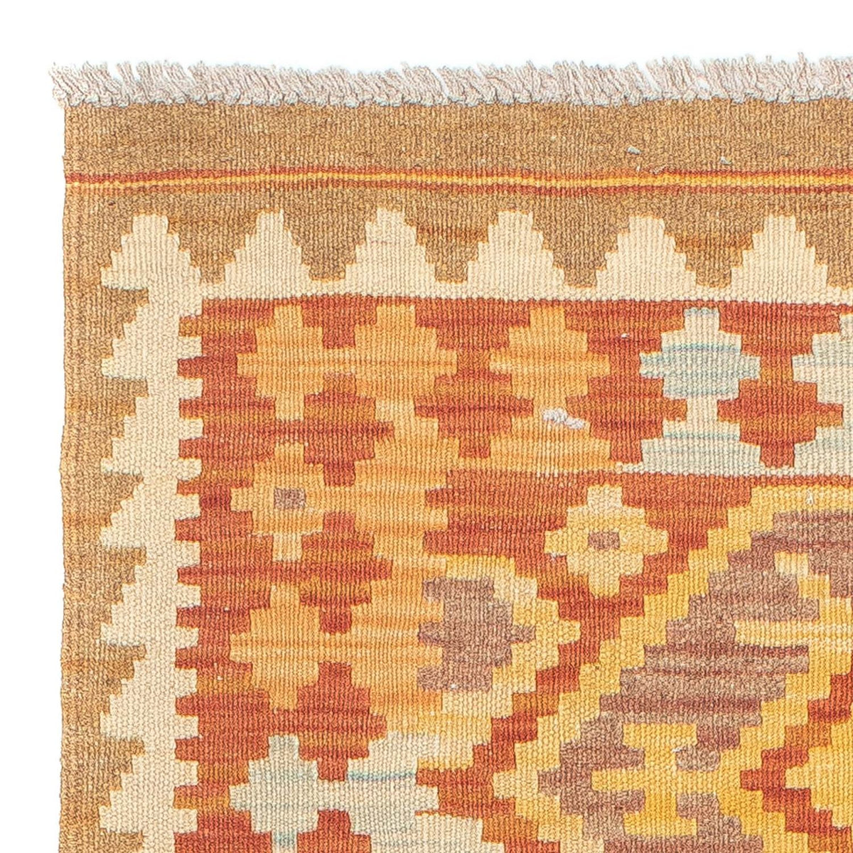 Kelim Teppich - Splash 189 x 69 cm - mehrfarbig