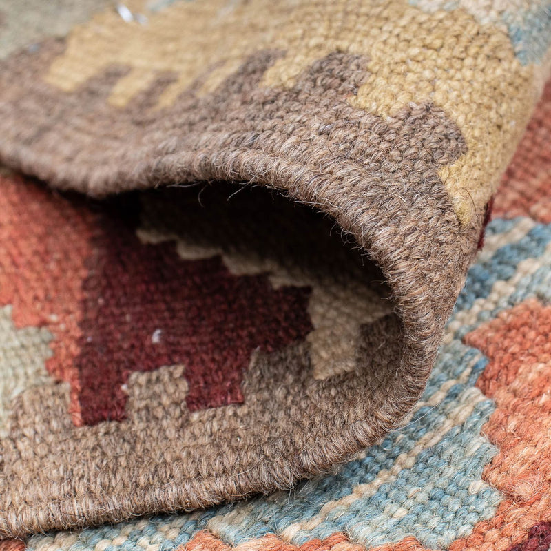 Kelim Teppich - Splash 200 x 62 cm - mehrfarbig