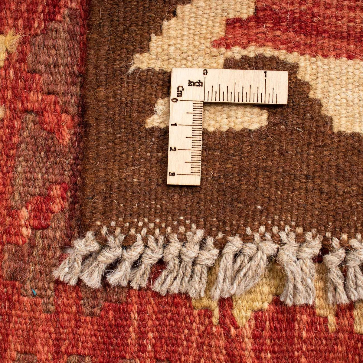 Kelim Teppich - Splash 195 x 141 cm - mehrfarbig