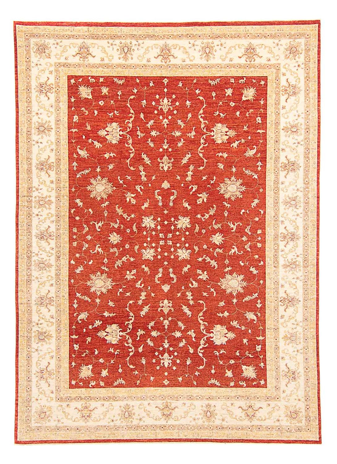 Ziegler Teppich 341 x 250 cm - rost