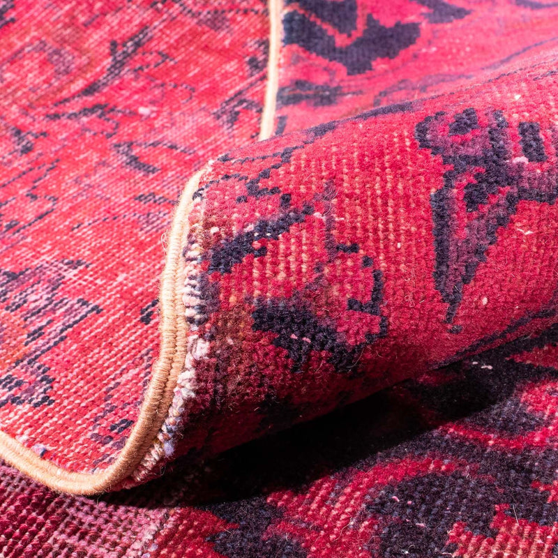 Patchwork Teppich 269 x 180 cm