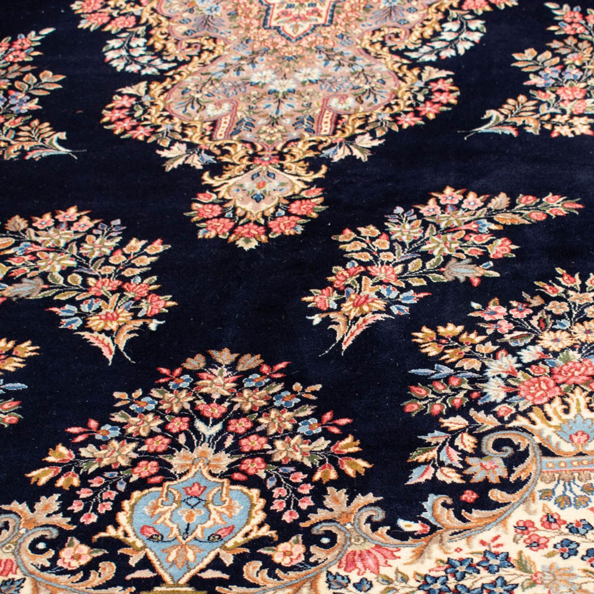Perserteppich - Royal - 500 x 355 cm - dunkelblau