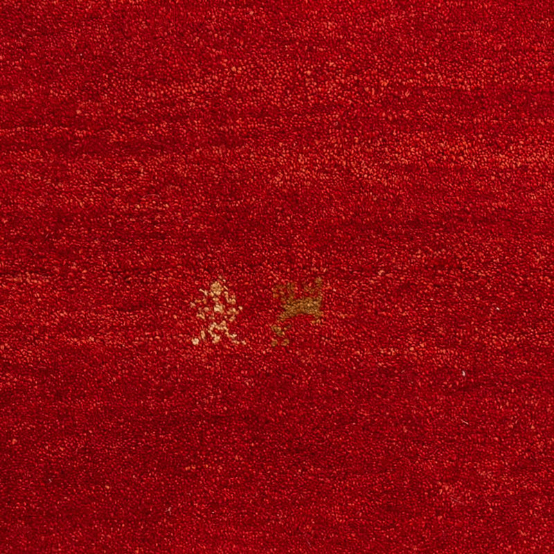 Gabbeh Teppich - Loribaft Perser - 125 x 82 cm - rot