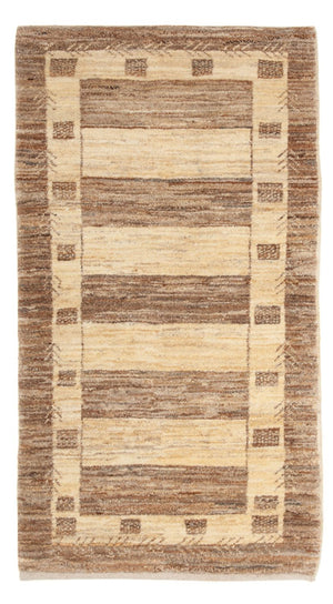 Gabbeh Teppich - Loribaft Perser - 137 x 72 cm - beige