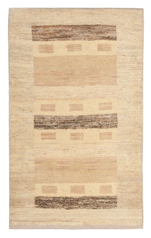 Gabbeh Teppich - Loribaft Perser - 125 x 78 cm - beige