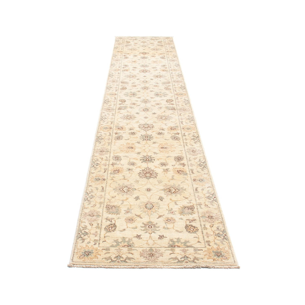 Ziegler Teppich 392 x 75 cm - beige