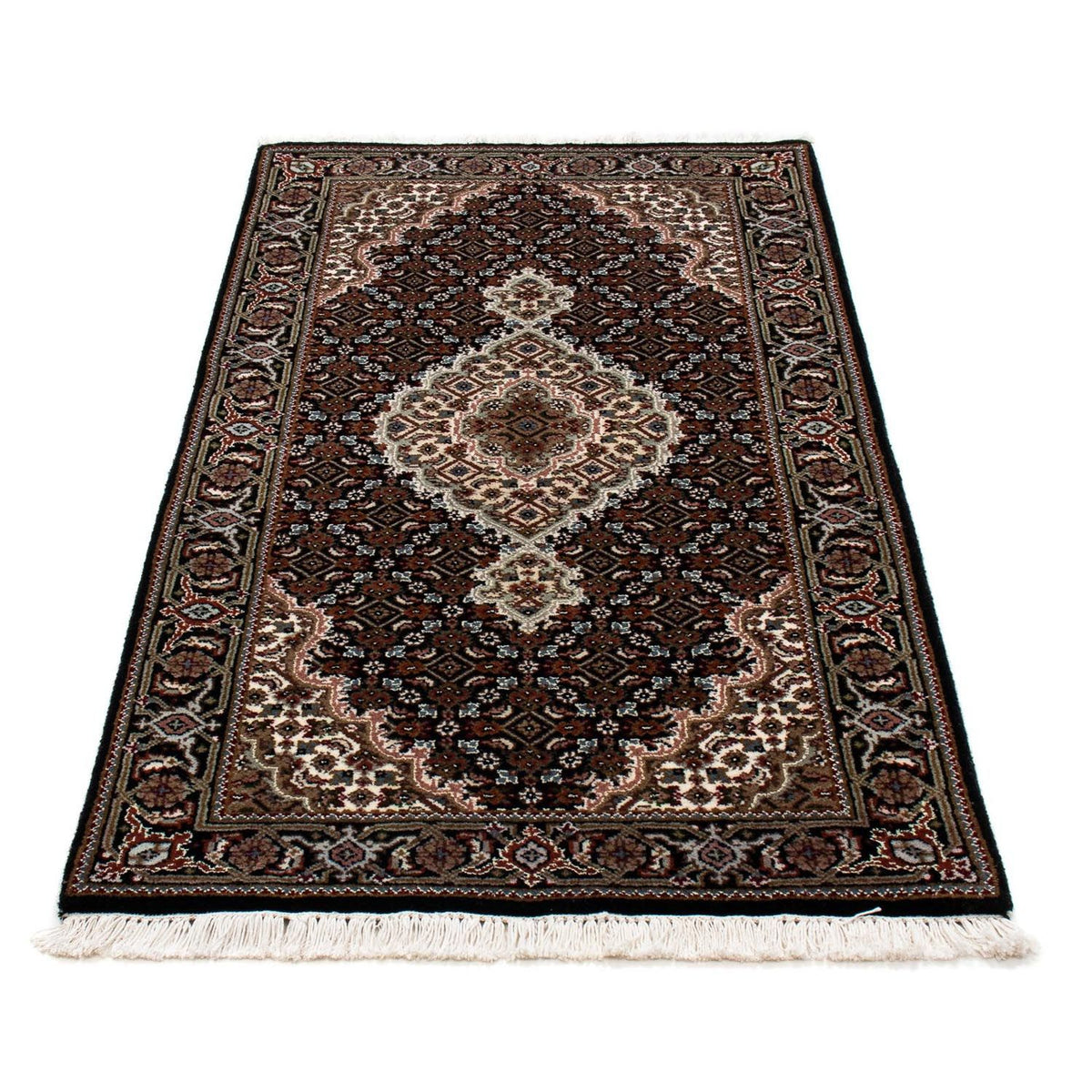 Perserteppich - Täbriz 140 x 73 cm - dunkelblau