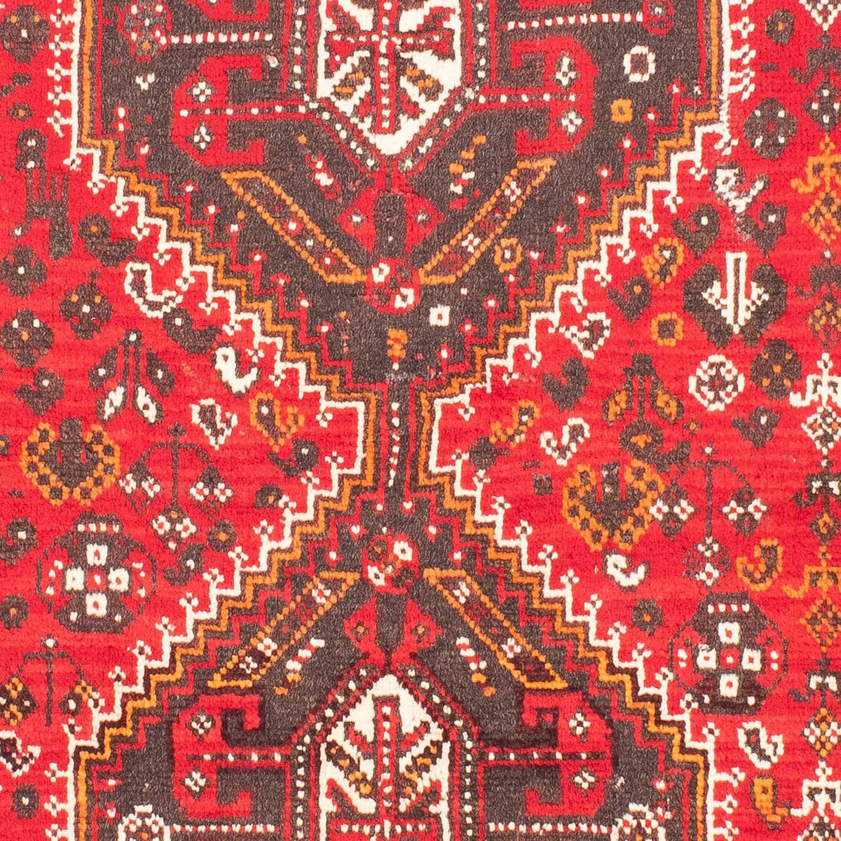 Perserteppich - Nomadic 160 x 112 cm - dunkelrot