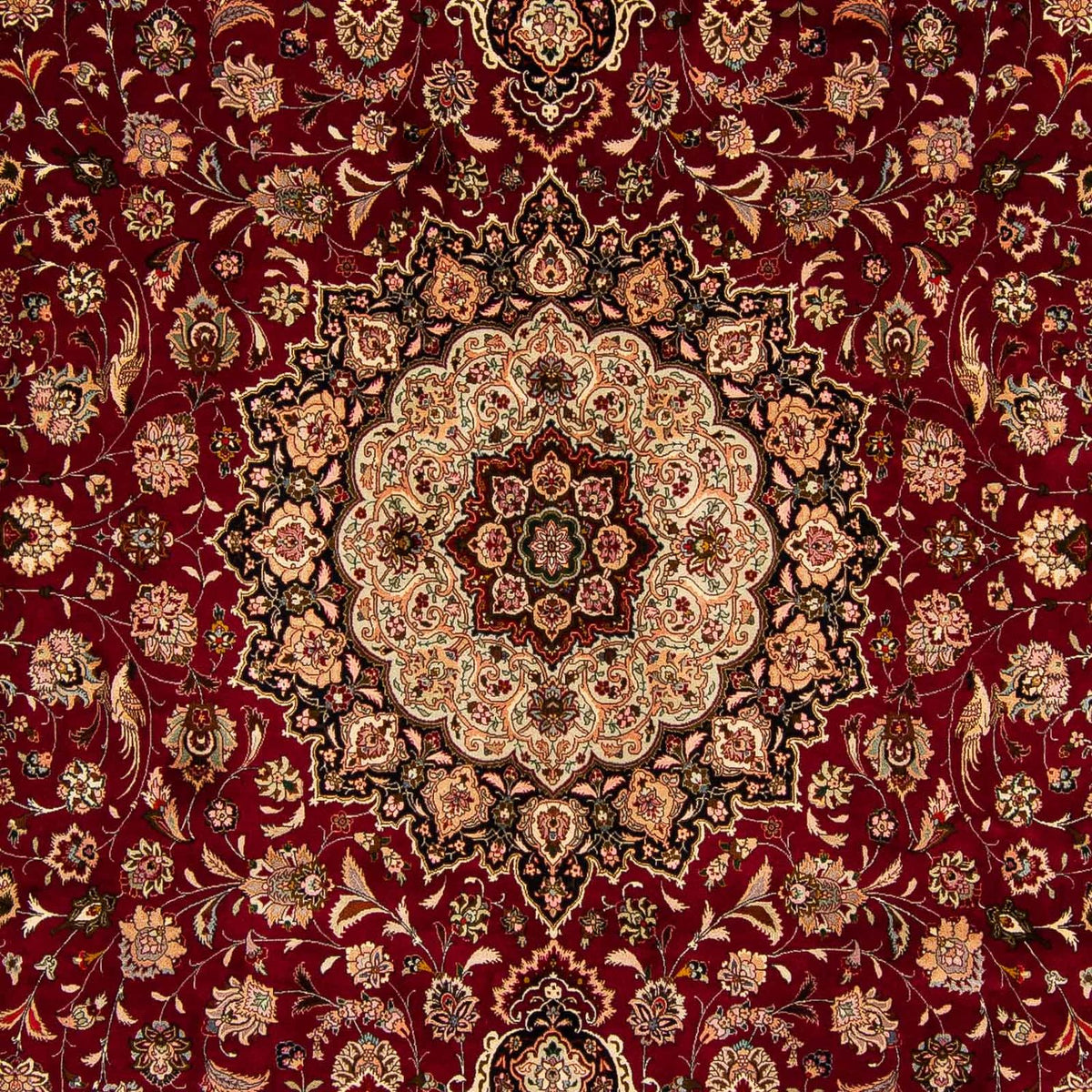Perserteppich - Täbriz - Royal 393 x 298 cm Teppich Wohnzimmer