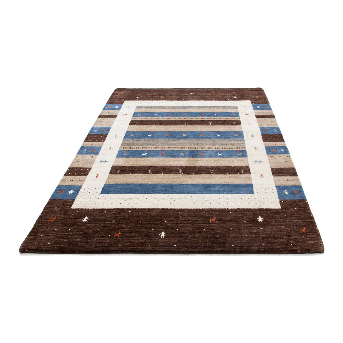 Gabbeh Teppich - Loribaft Perser 206 x 141 cm