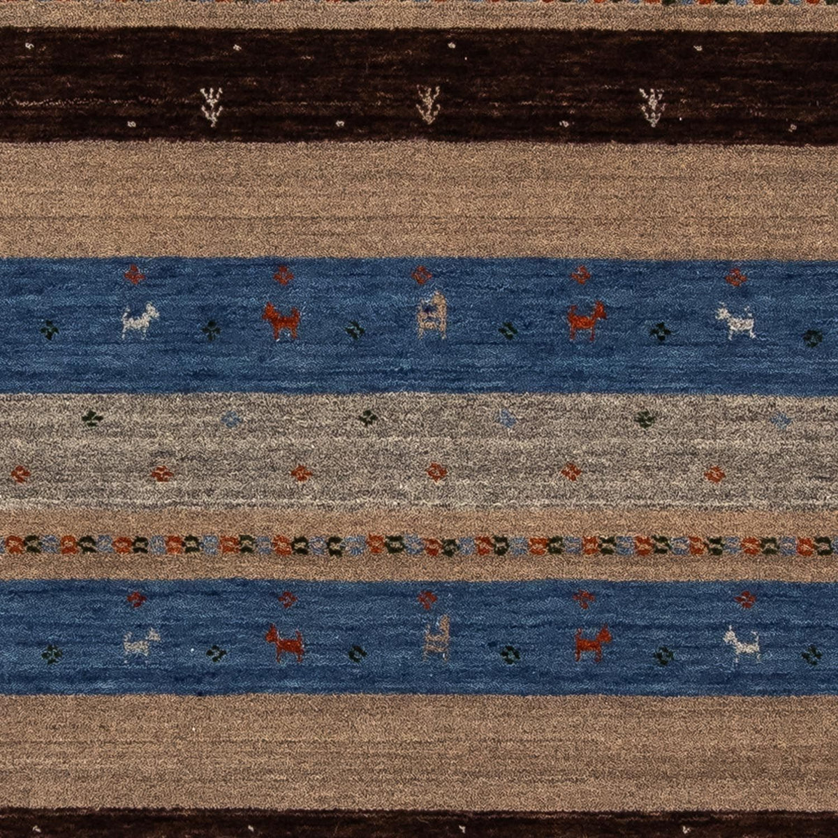 Gabbeh Teppich - Loribaft Perser 204 x 142 cm