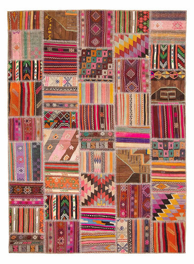 Patchwork Teppich 216x300cm - Orientteppich