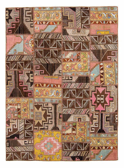 Patchwork Teppich 173x241cm - Orientteppich