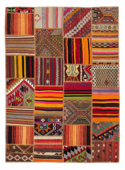 Patchwork Teppich 170x237cm - Orientteppich