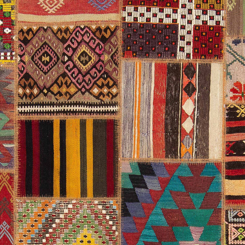 Patchwork Teppich 240 x 170 cm