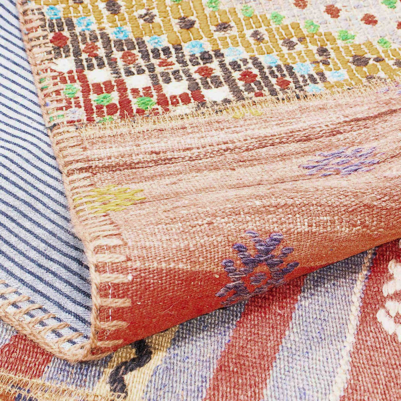 Patchwork Teppich 240 x 170 cm