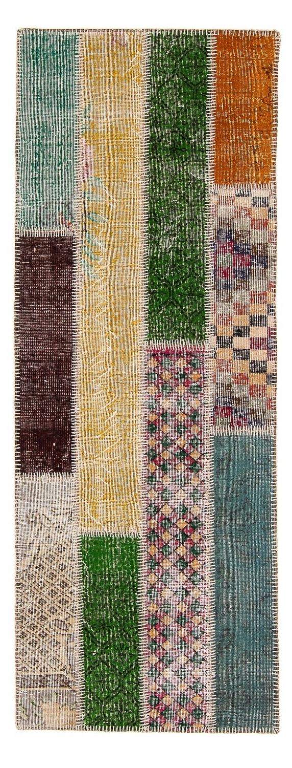Patchwork Teppich 202 x 80 cm