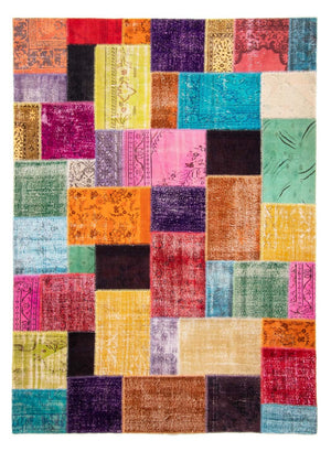 Patchwork Teppich 365 x 275 cm