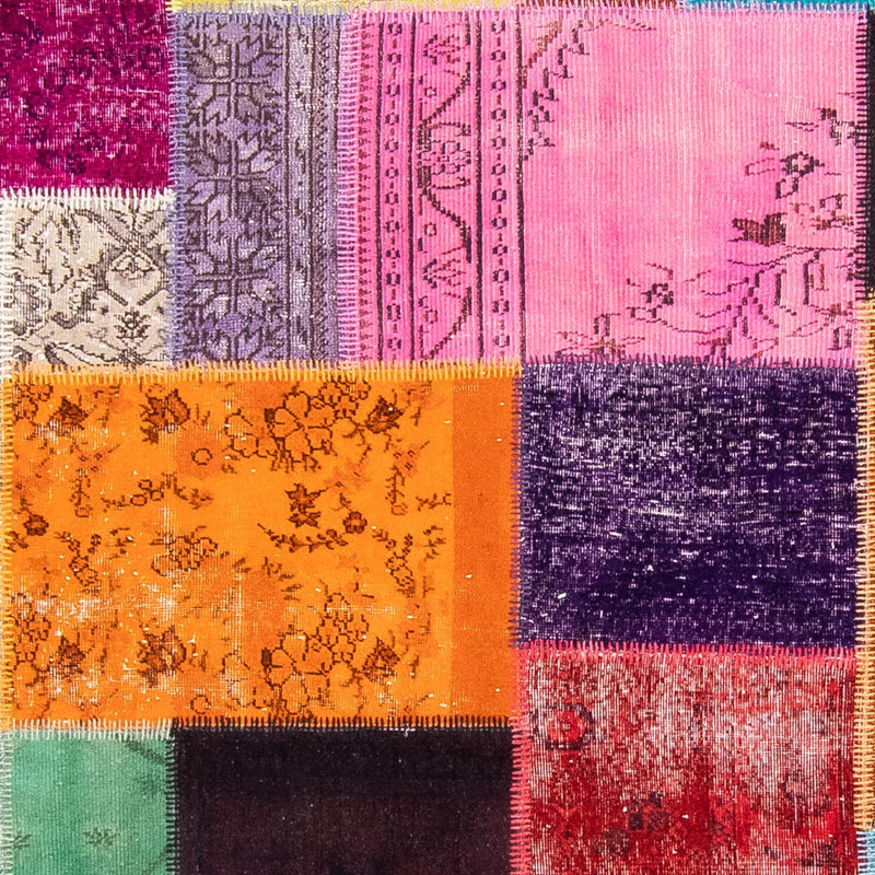 Patchwork Teppich 365 x 275 cm