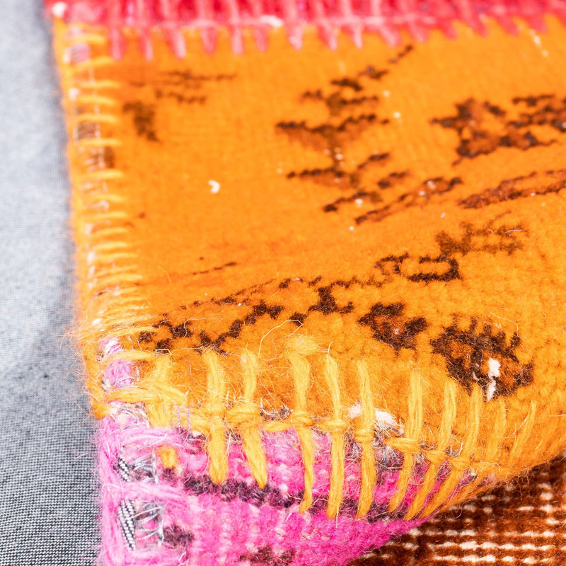 Patchwork Teppich 365 x 275 cm