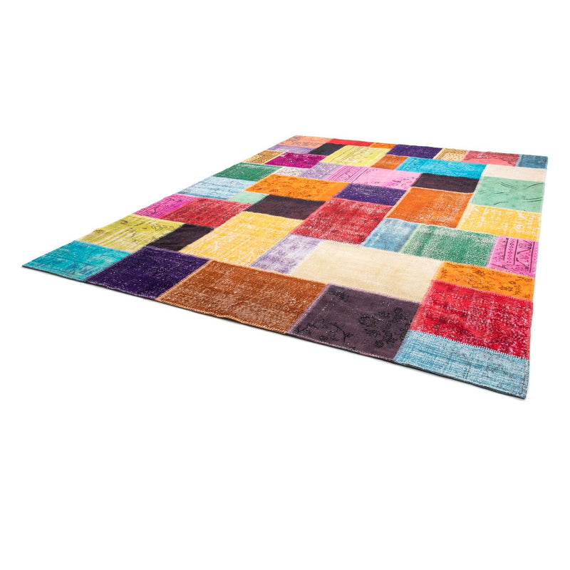 Patchwork Teppich 365 x 275 cm