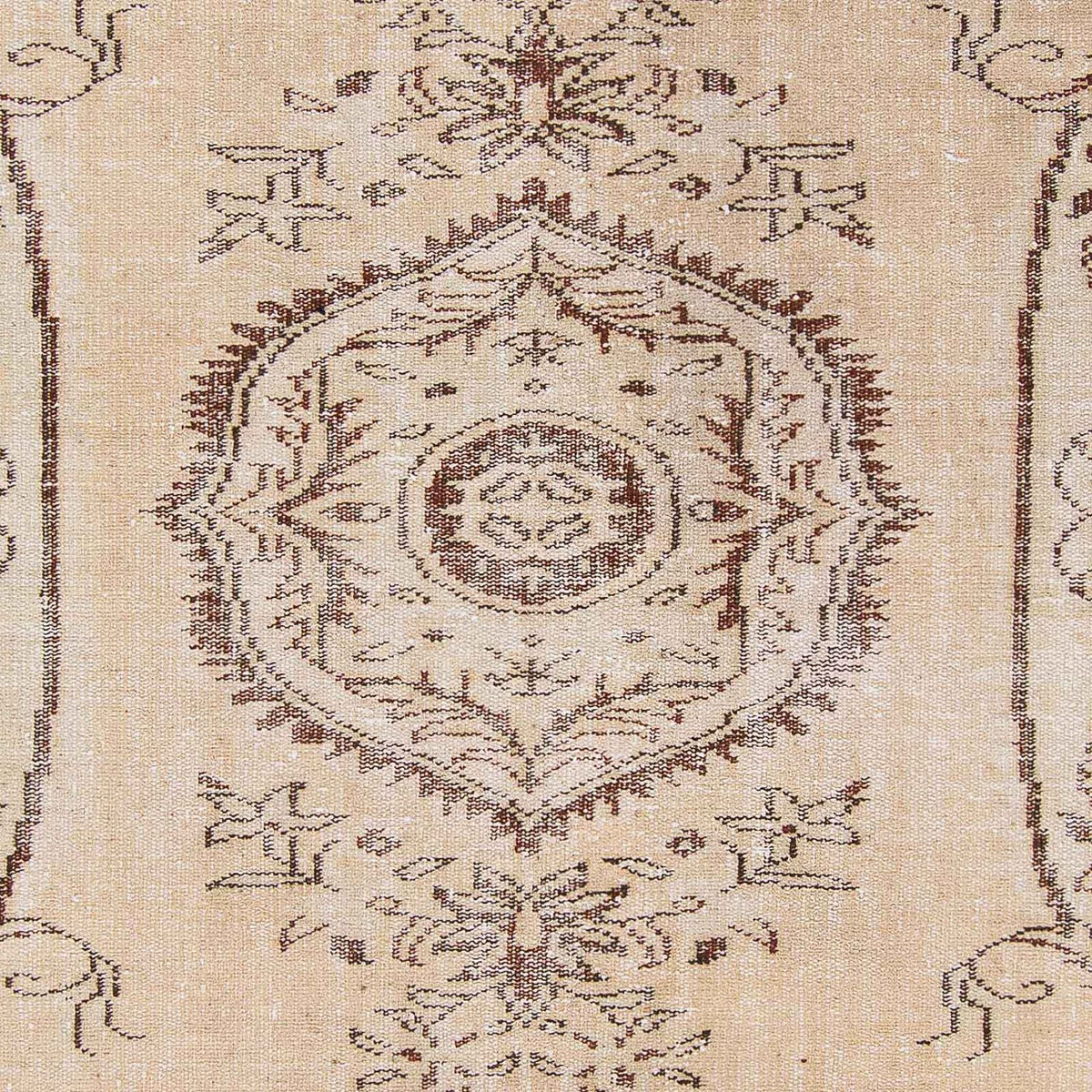 Vintage Teppich 267 x 178 cm - hellbeige