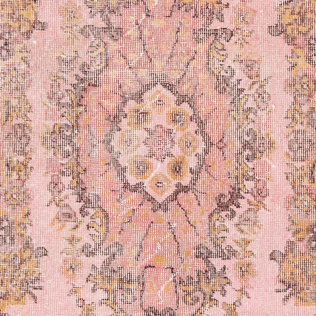 Vintage Teppich 210 x 114 cm - rosa