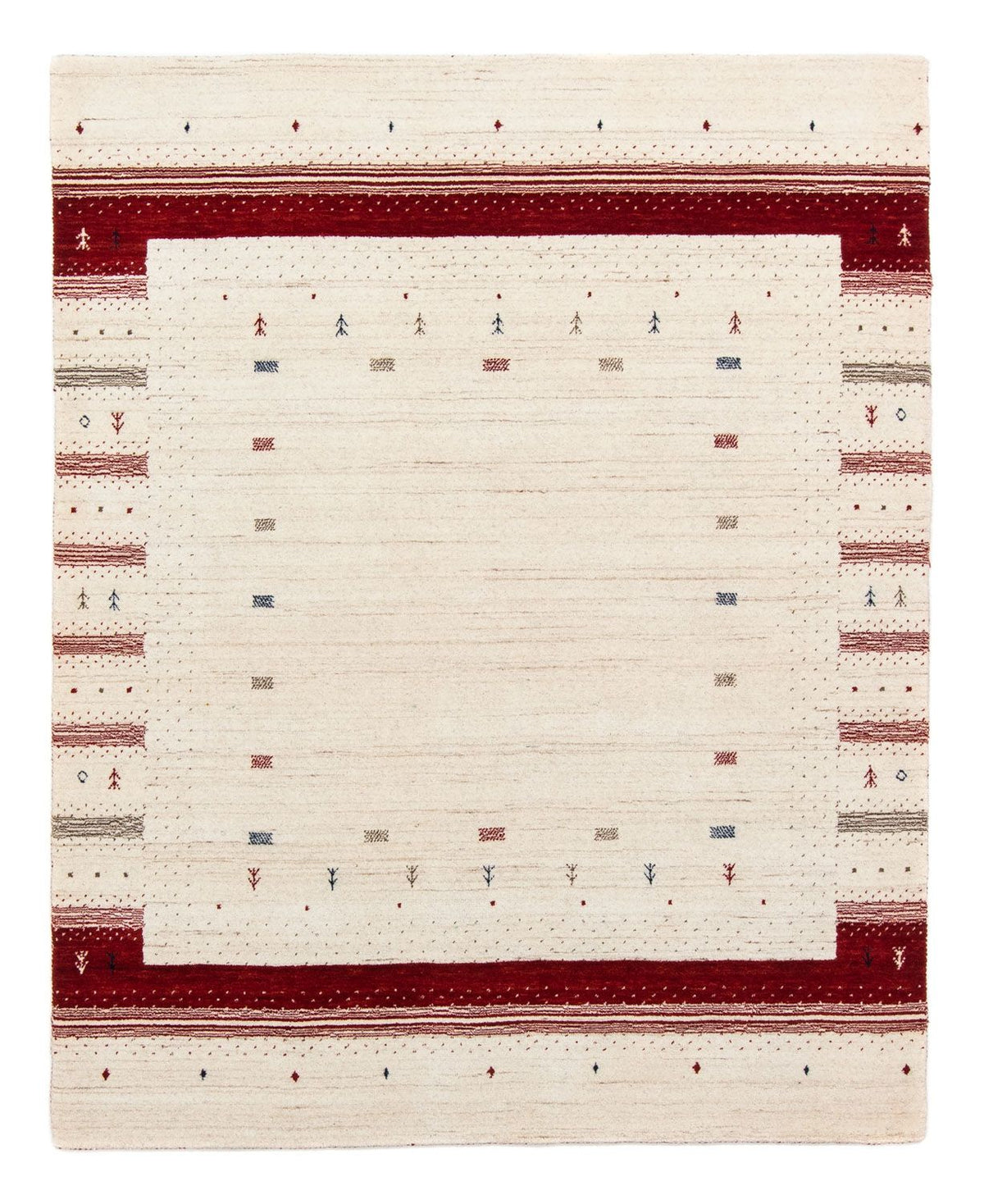 Gabbeh Teppich - Loribaft Indus 198 x 145 cm