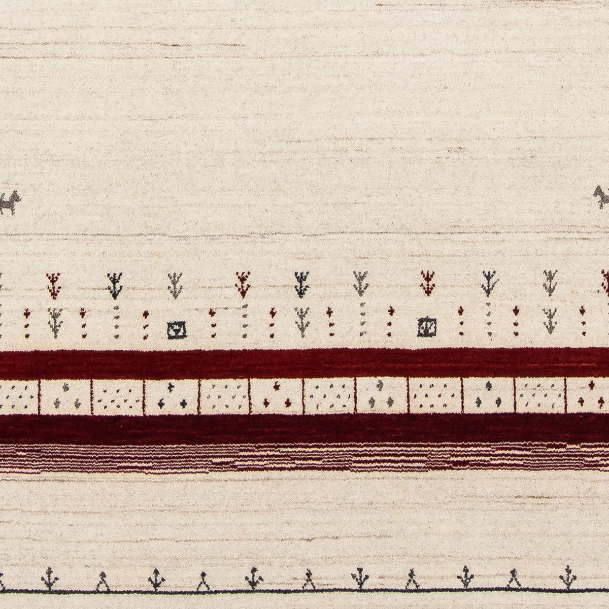 Gabbeh Teppich - Loribaft Perser 200 x 143 cm