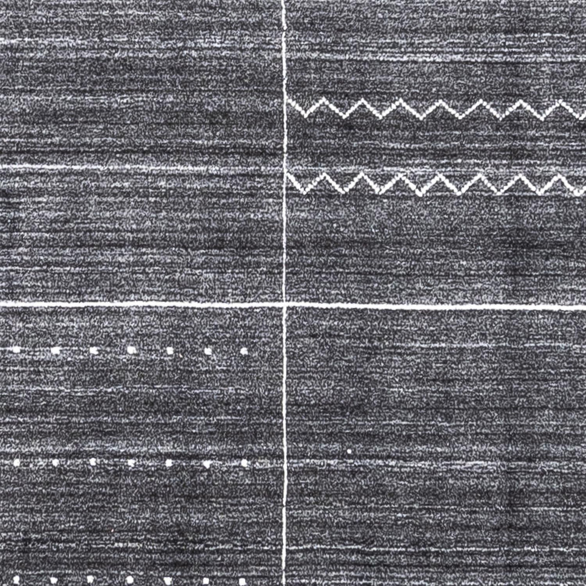 Nepal Teppich 350 x 250 cm - grau
