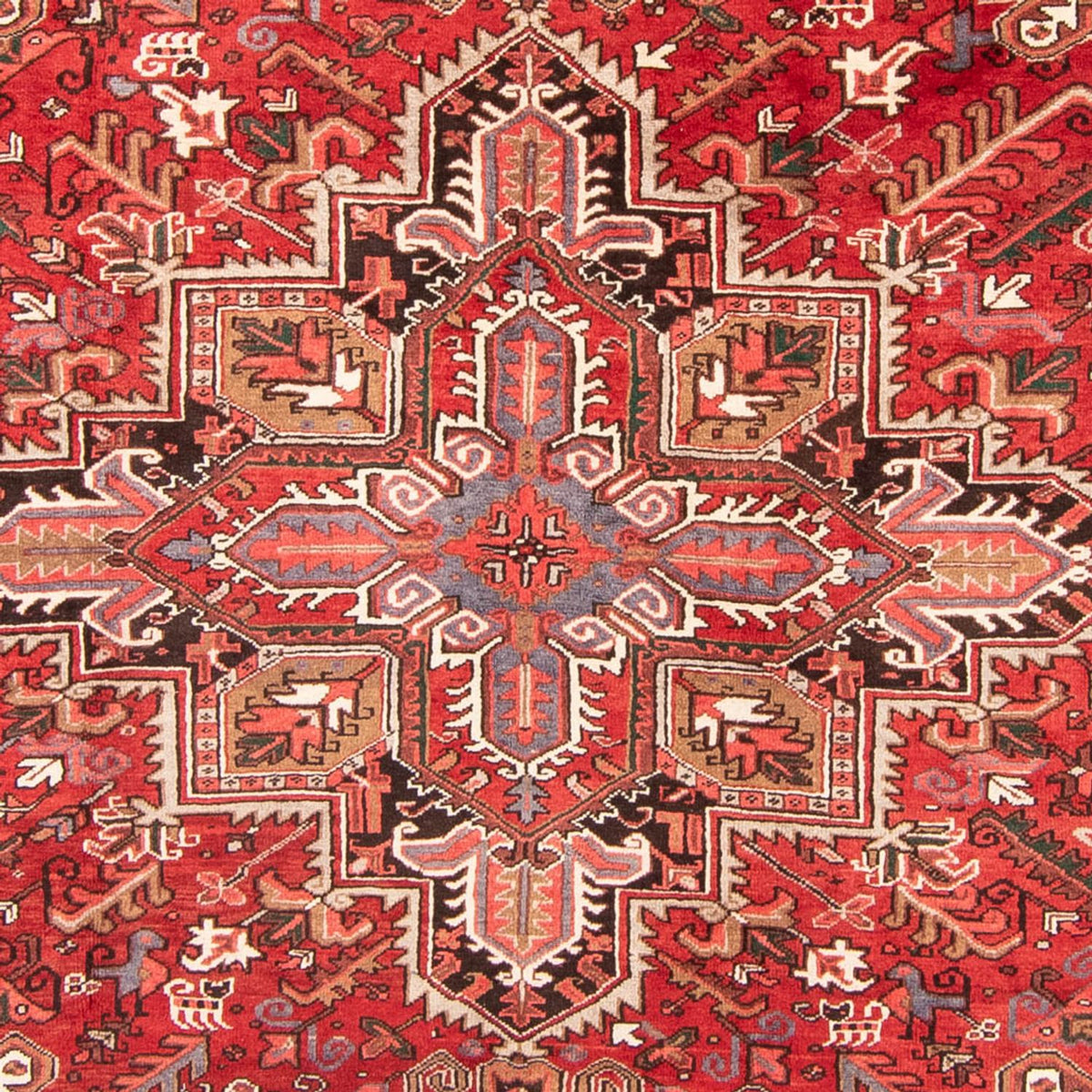 Perserteppich - Nomadic 340 x 260 cm - rot