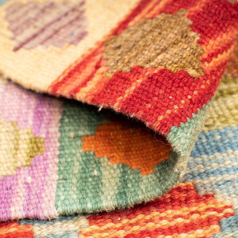 Kelim Teppich - Splash 125 x 80 cm - mehrfarbig