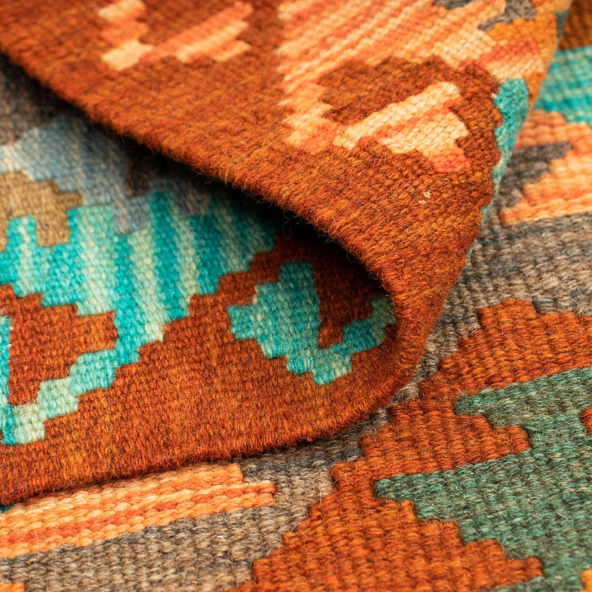 Kelim Teppich - Splash 125 x 80 cm - mehrfarbig