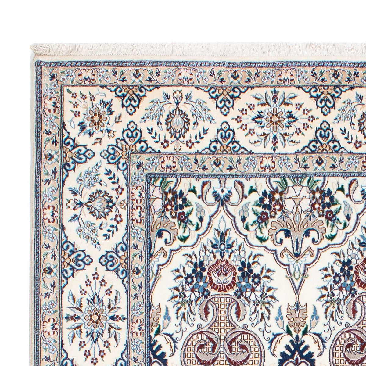 Perserteppich - Nain - Royal 236 x 153 cm Wohnzimmer Teppich