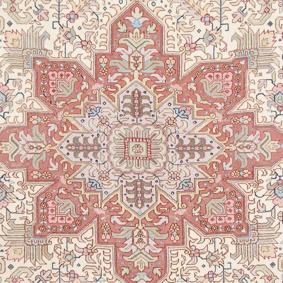 Perserteppich - Täbriz - Royal 303 x 207 cm Wohnzimmer Teppich