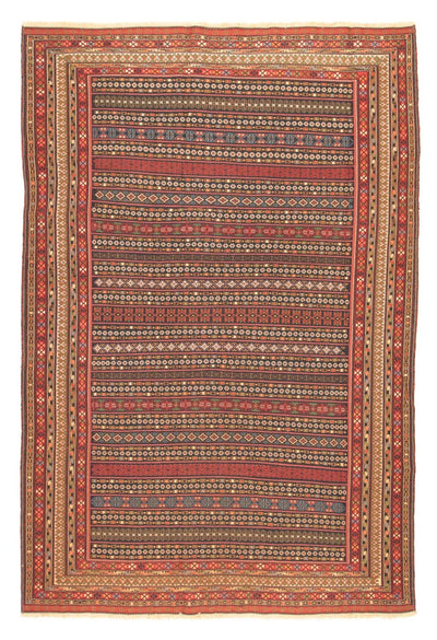 Afshar Sirjan Teppich 192x291cm - Perserteppich