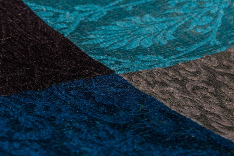 Patchwork Teppich 300 x 200 cm Teppich Wohnzimmer