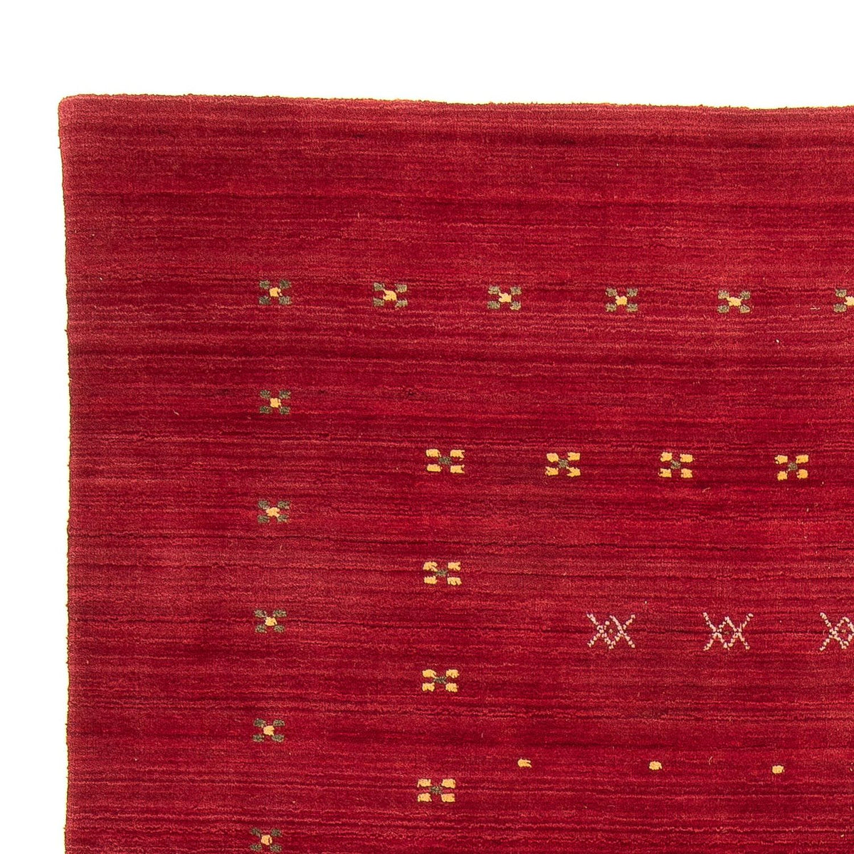Gabbeh Teppich - Loribaft Softy 240 x 170 cm - dunkelrot